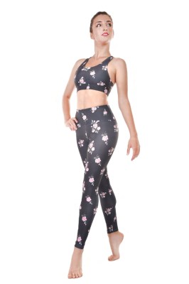 Ladies Active Fitted Ankle Leggings, Griffle 512