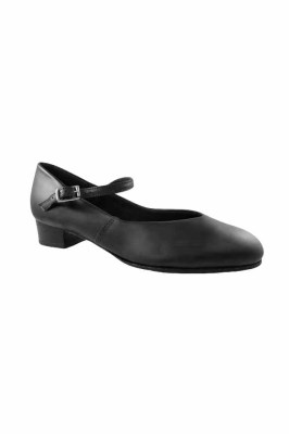 Go Dance Leather Character Shoe Low Heel