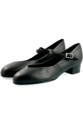 Go Dance Leather Character Shoe Low Heel