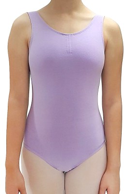 Go Dance Womens' Tank Leotard with Shelf Bra