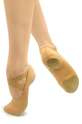 So Danca Soft Ballet Shoe Split Sole SD16 Black